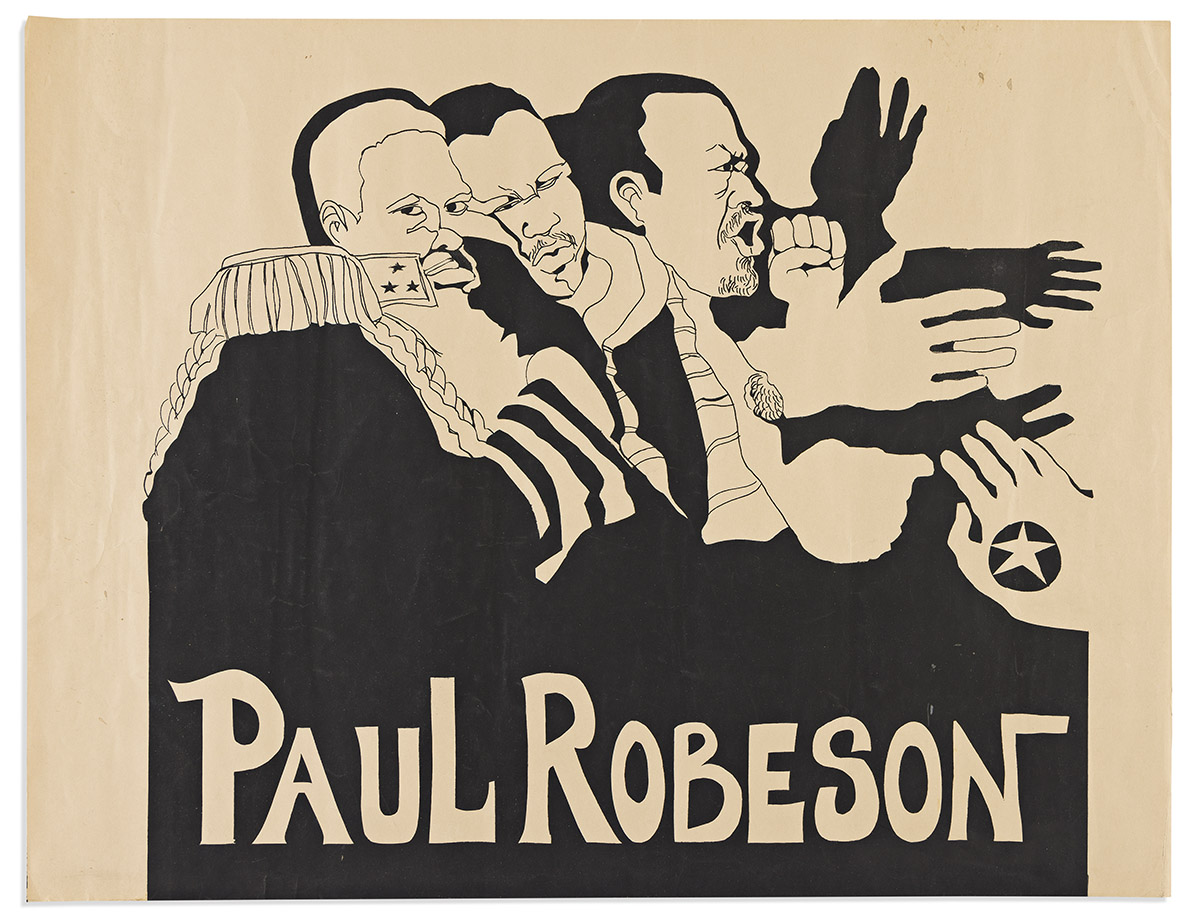 (ENTERTAINMENT.) Print of Paul Robeson.